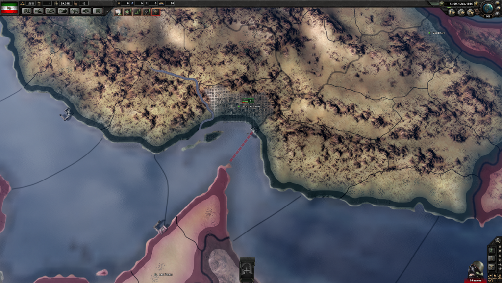 HoI4 Mod Persia Rising イランを強化しペルシャ帝国を目指す