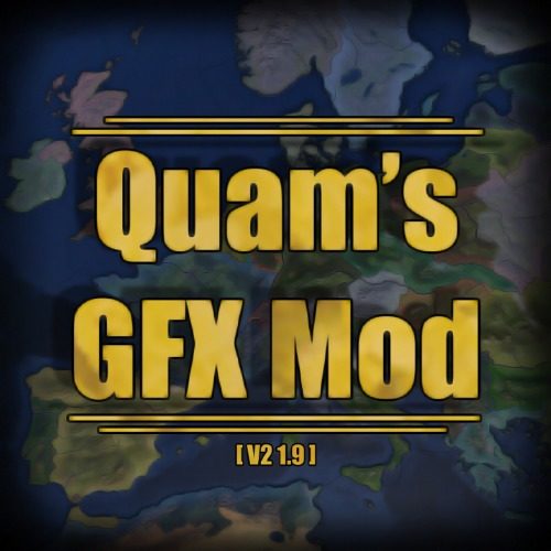 Hoi4 Mod Quam S Graphics Mod マップグラフィックを調整